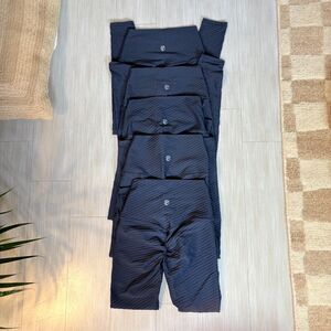 SET OF 5 Like New Born Primitive Paragon Leggings in Navy - XS